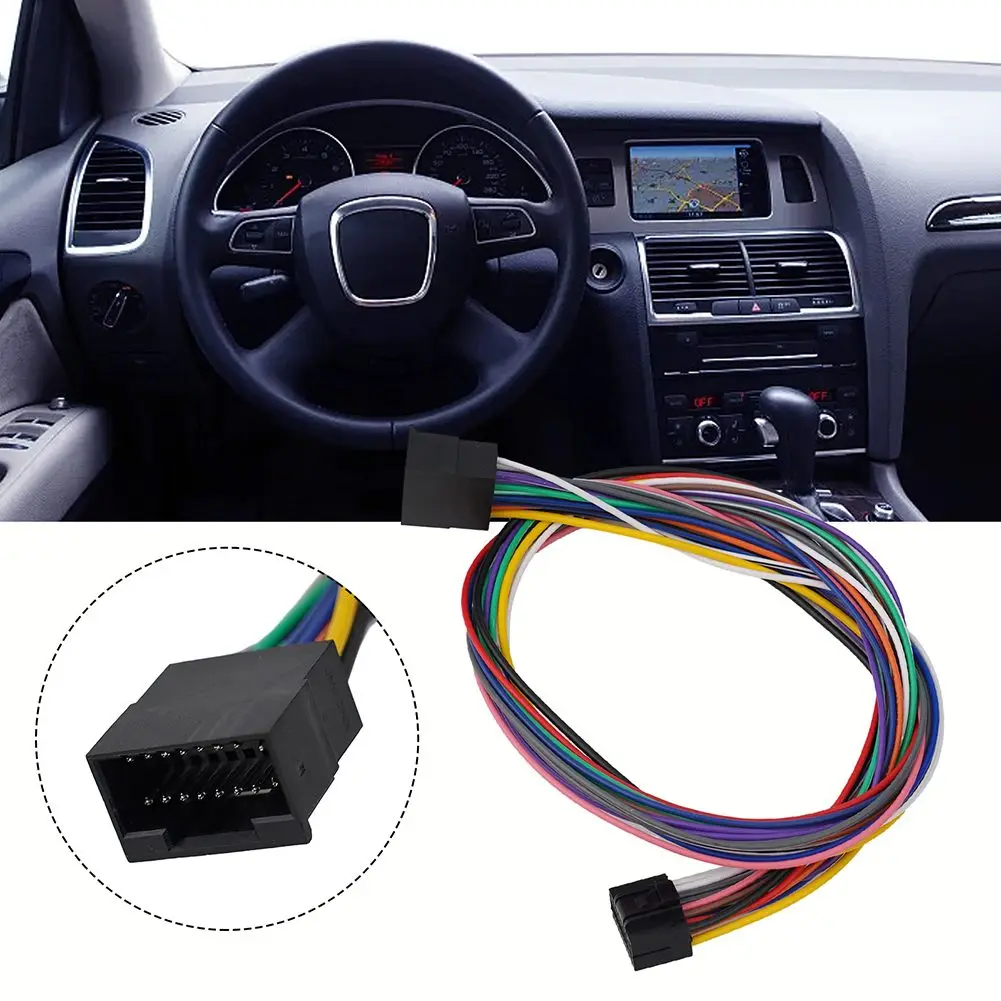 16 Pin Autoradio Radio ISO Kabelbaum Verlängerung 40 cm Kabel für Android Player Autozubehör – Detail 7