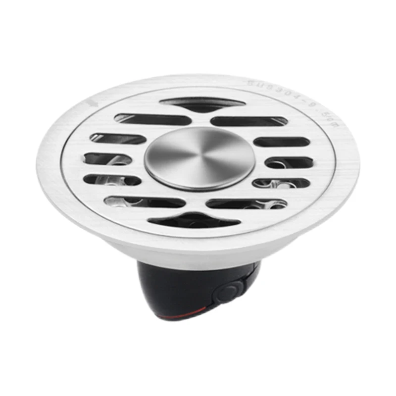304 Stainless Steel Floor Drain Round Washing Machine Anti Odor Drain