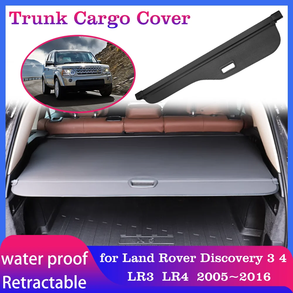 Багажник груза Крышка для Land Rover Discovery 3 4 L319 LR3 LR4 2005 ~ 2017 2006 2007 2008 2009 2010 2011 2012 2013 2014 2015 2016 багажная занавеска лоток безопасности Защитные затеняющие аксессуары Багажник груза Крышка для Land Rover Discovery 3 4 L319 LR3 LR4 2005 ~ 2017 2006 2007 2008 2009 2010 2011 2012 2013 2014 2015 2016 багажная занавеска лоток безопасности Защитные затеняющие аксессуары