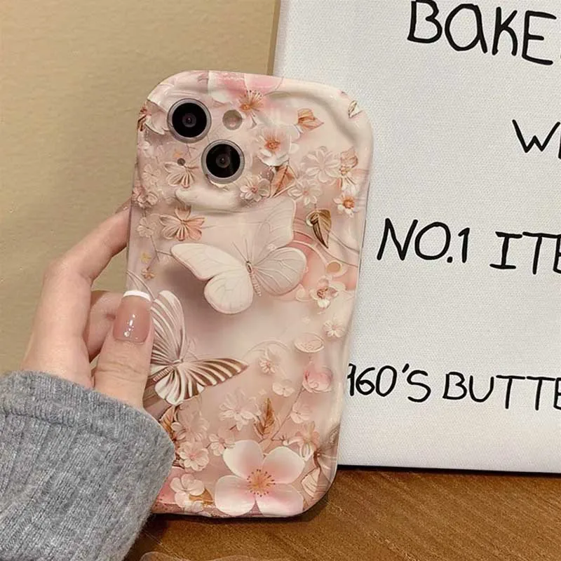 Stylish Butterfly Print Phone Case