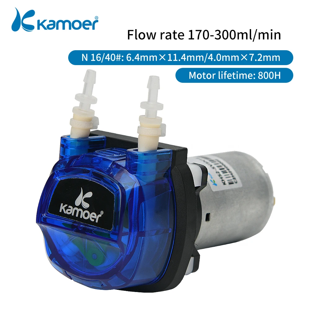 Kamoer 170300ml/min KHS2 Peristaltic Pump 12V/24V DC Motor High Flow
