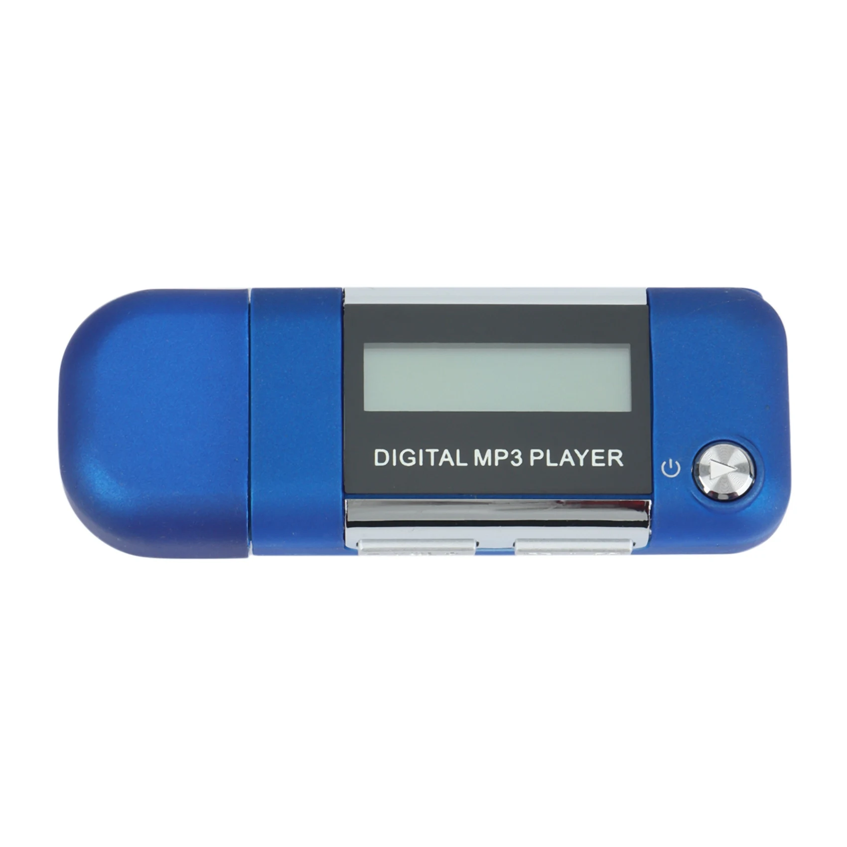 Reproductor Mp3 de 4GB, disco U de música, compatible con batería AAA reemplazable, grabación (azul)