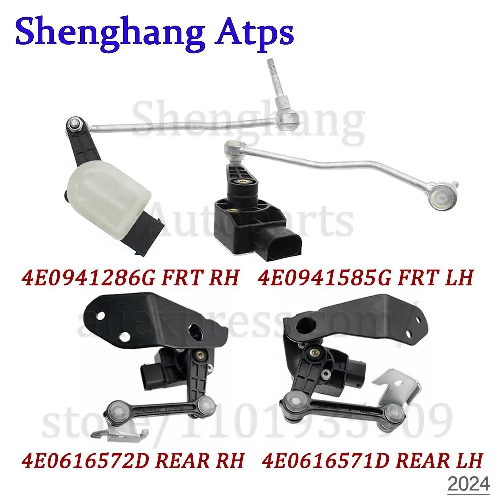 Height Suspension Level Sensor For Audi A8 Quattro S8 4.2 5.2 6.0L V8 4E0941285G 4E0941286E 4E0941286G 4E0616572D 4E0616571D