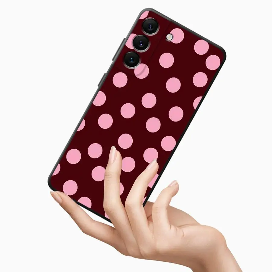 Retro Polka Dot Pattern Phone Case