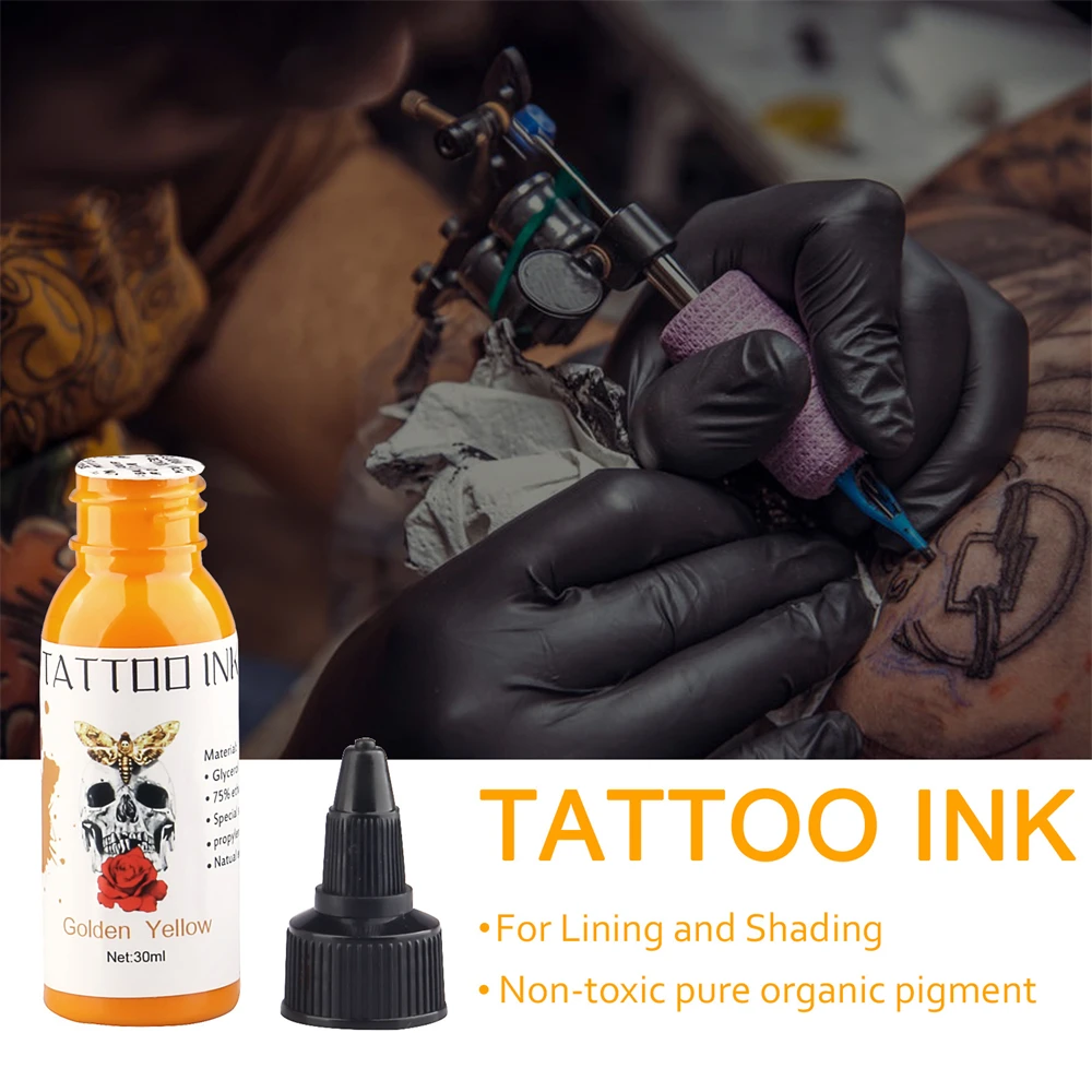 

Practice Color Convenient Non-toxic And Harmless Colorful Multiple Colors Pure And Delicate Tattoo Supplies Tattoo Ink Safe