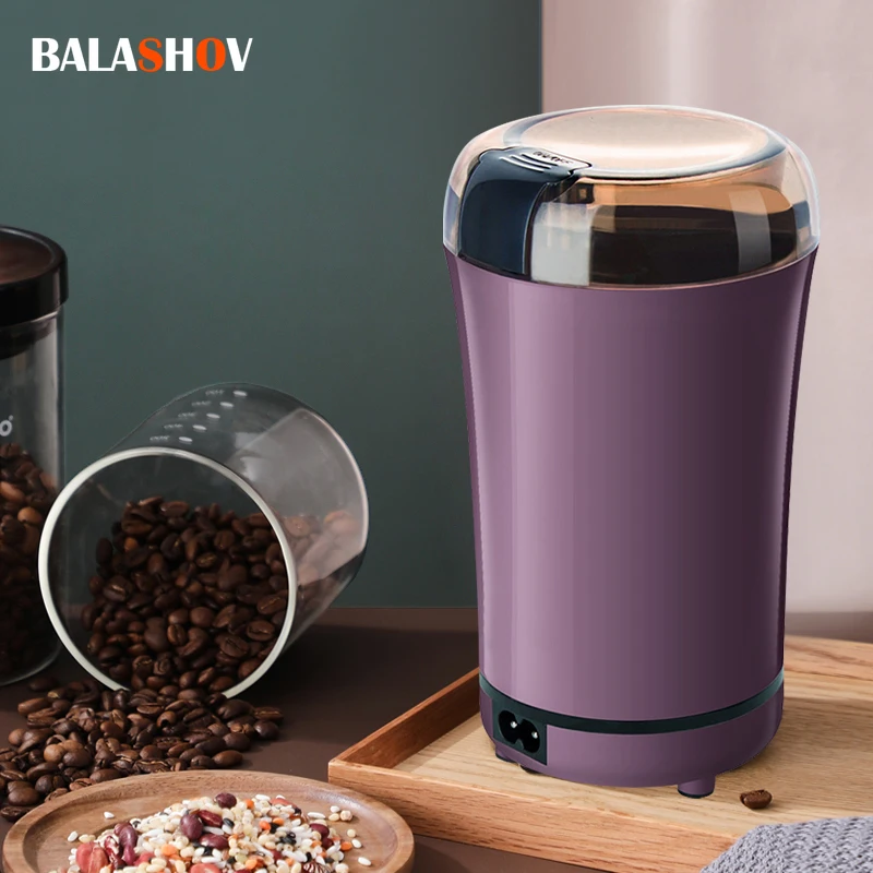 Electric Coffee Grinder Nut Seed Herb Grind Spice Crusher Mill Blender  Stainless