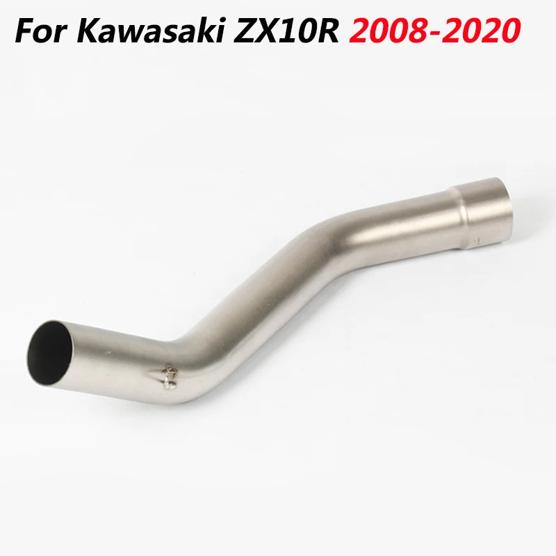 

Escape Motorcycle Mid Connect Tube Middle Link Pipe Stainless Steel Exhaust System For Kawasaki ZX10R 2008-2020