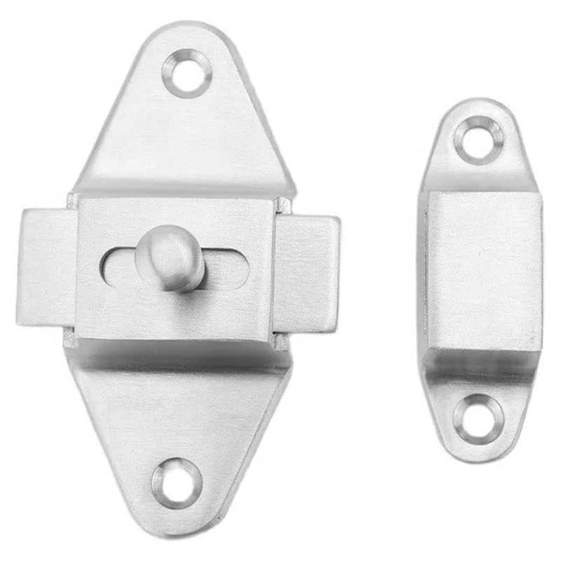 

1 PCS Anti-Theft Lock Door Latch Deadbolt Lock Heavy Duty Door Slide Latc Thickened Deadbolt Lock 304 Stainless