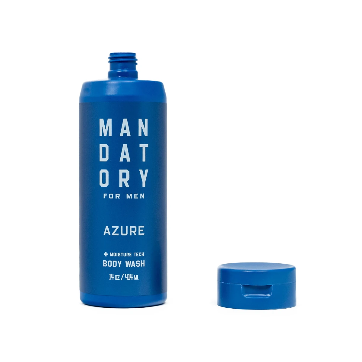 MANDATORY Body Wash for Men Body Shower Gel Men's Wash Pump Foaming Moisturizing Formulated Without SLS 14 Oz