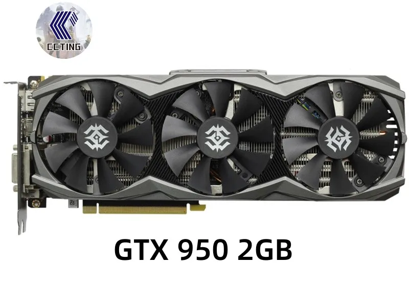 ZOTAC Original GeForce GTX 950 2GB Video Card 128Bit GDDR5 Graphics Cards for NVIDIA Map GTX950 Thunder Edition GTX 950 2GD5