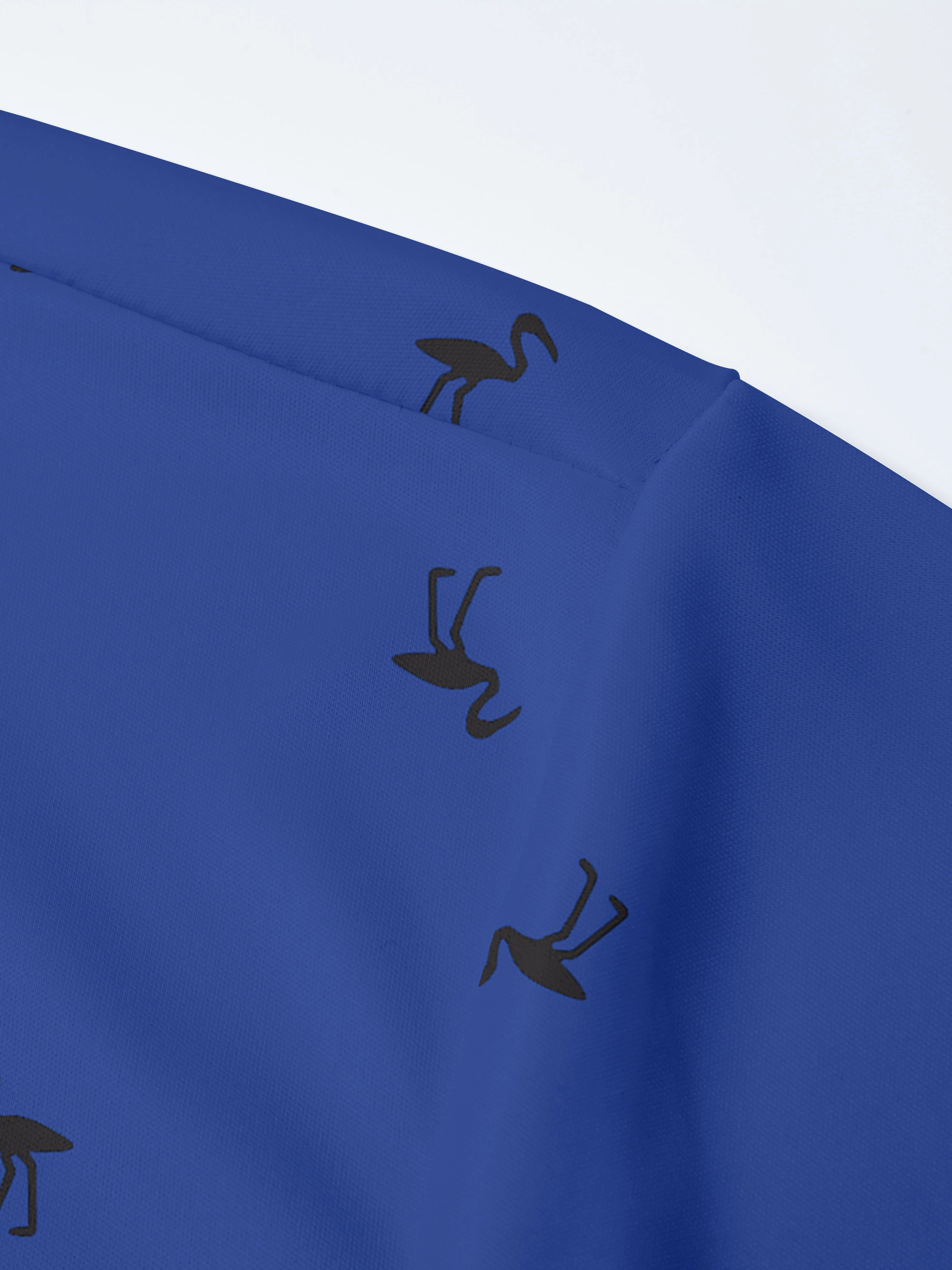 Polo estiva casual da uomo a maniche corte, alla moda, con colletto e bottoni, lavabile in lavatrice, stampata. - immagine 3