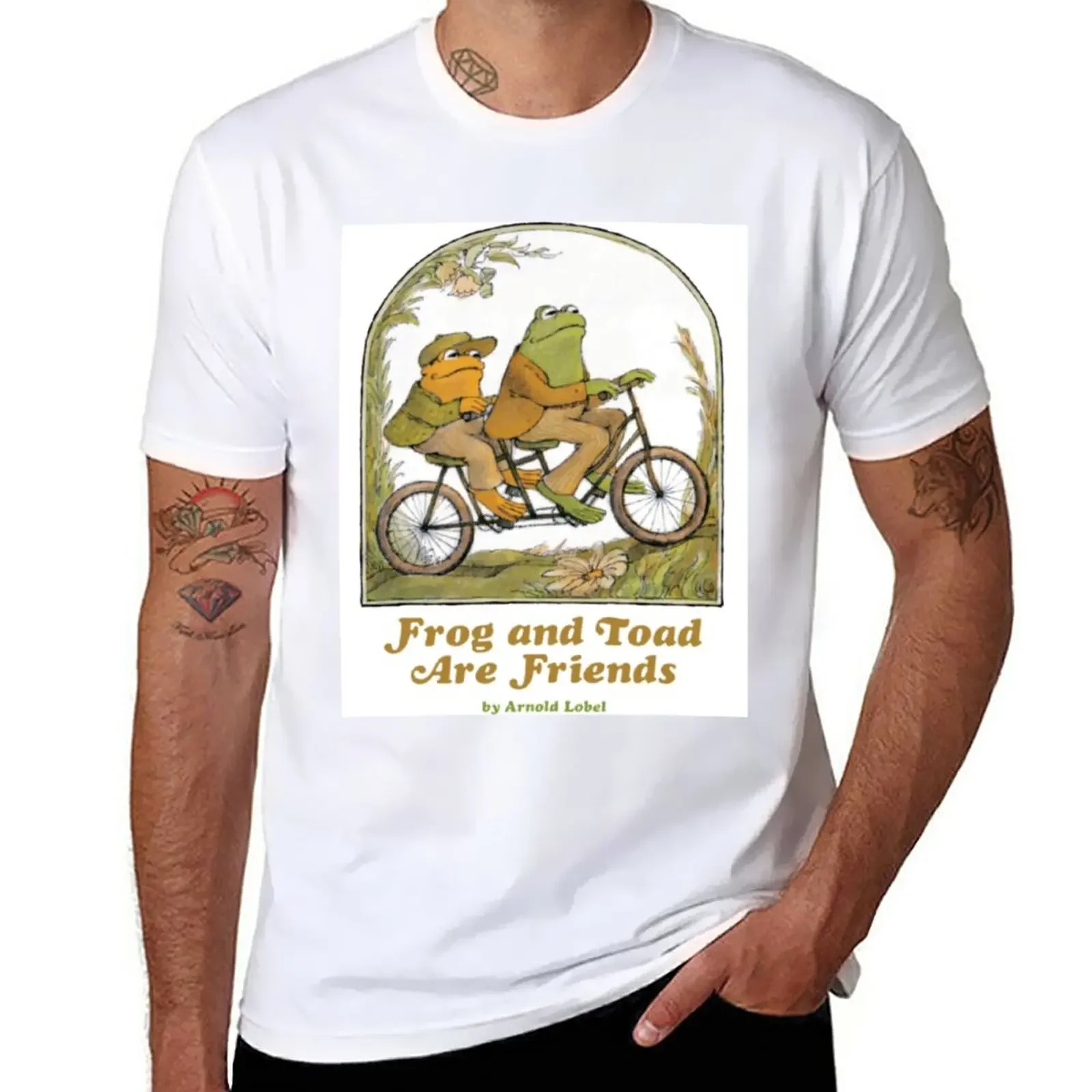 

Frog And Toad T-Shirt tops oversizeds men t shirt
