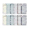 Budget Binder Sheets A6 Binder Stickers for Pockets Daily Budget Record Notes Binder Papers Category Sticker Labels 2