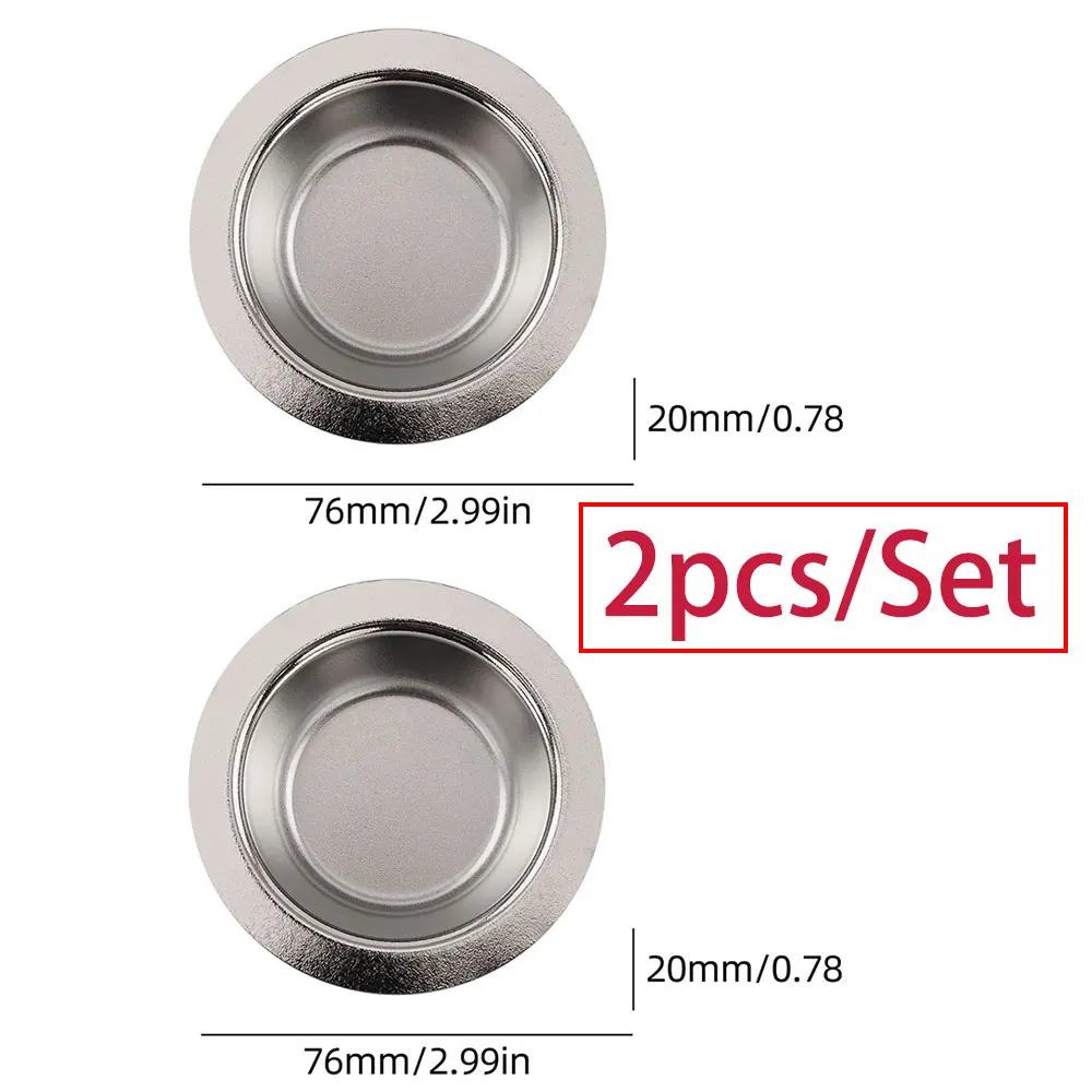 Round Concrete Silicone Mold for Aromatic Candle Holder and Hydroponic Planters