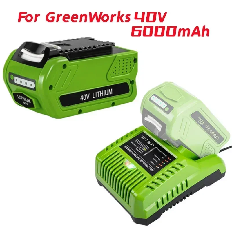 

Сменная литиевая батарея 29472 Ач 40 в 29462 для GreenWorks 40 в G-MAX, литий-ионная батарея 2901319 24282, электроинструменты 24252 21332