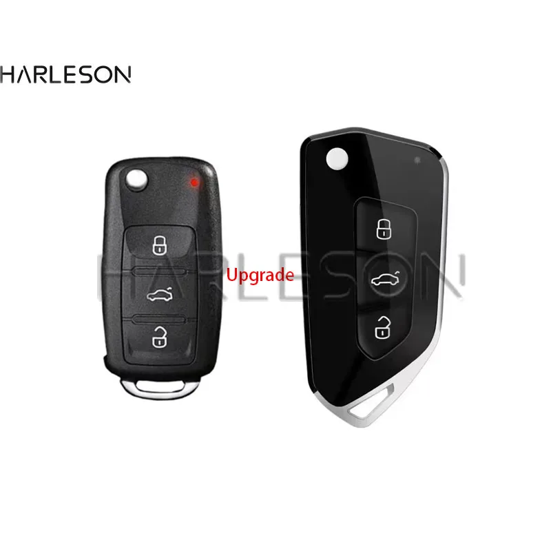 Модифицированный чехол для ключа с 3 кнопками для VW/VOLKSWAGEN Caddy Eos Golf Jetta Beetle Polo Up Tiguan Touran