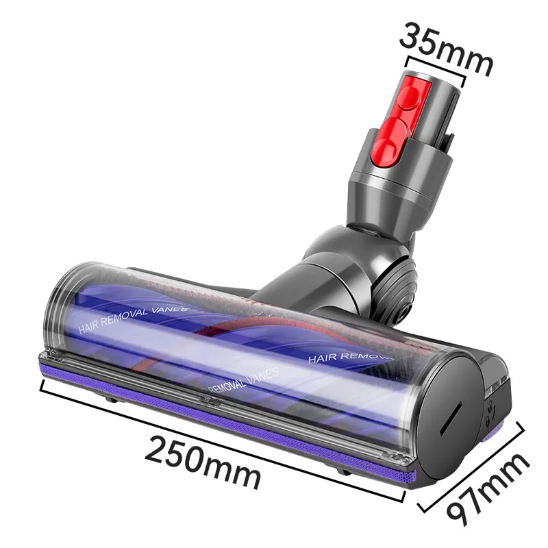 Replacement Vacuum Cleaner Brush Head for Dyson V7 V8 V10 V11 V15 Direct Drive Floor Brush Rolling Hot