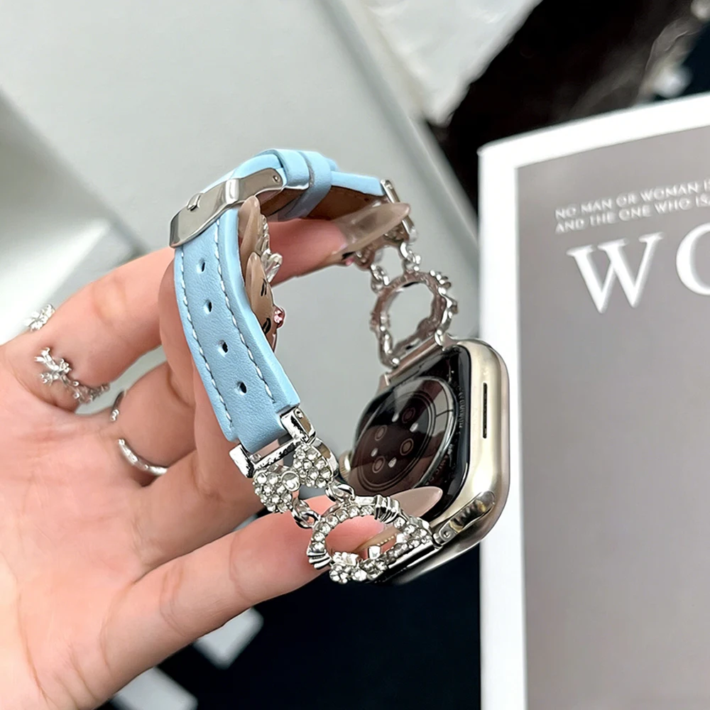 Luxury Adjustable Bracelet Band for Smartwatch - Elegant Wristband Accessory
