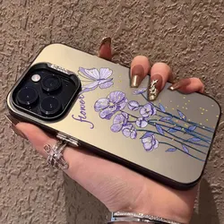 Custodia Shockproof Luxury Butterfly Flower in Colore Candy