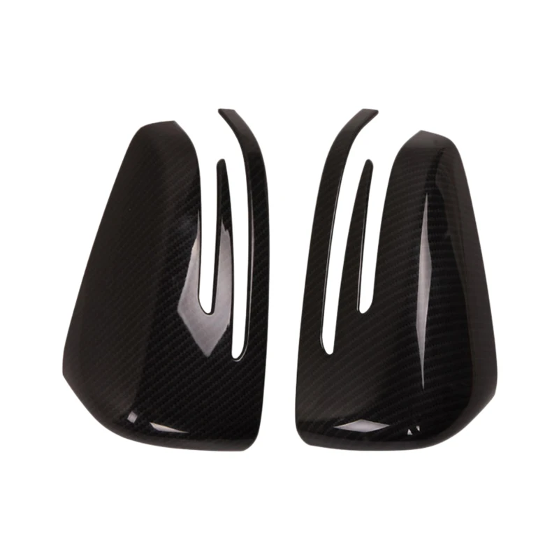 

2Pcs Car Carbon Fiber Side Mirror Cover For Mercedes Benz Cla Gla A B Class 2013-18