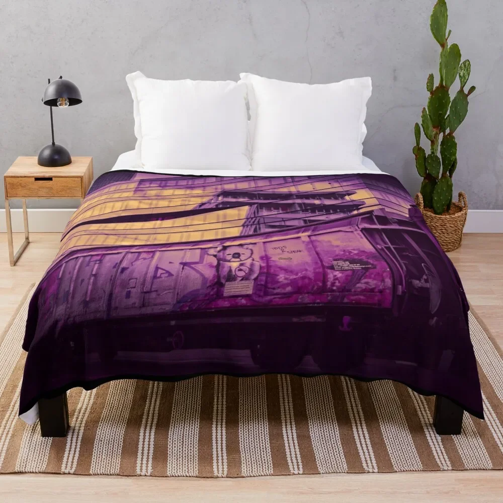 

Urban Koala Bear / Swiss Artwork Photography Throw Blanket Soft Plush Plaid Luxury St Blankets