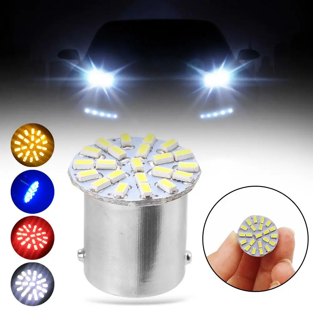 

Automotive LED Turn Signals P21/5W Ba15s 1156 LED Bulbs Brake Blinkers BAY15D 7000K White 1157 Color Parking PY21W Reverse S2D1