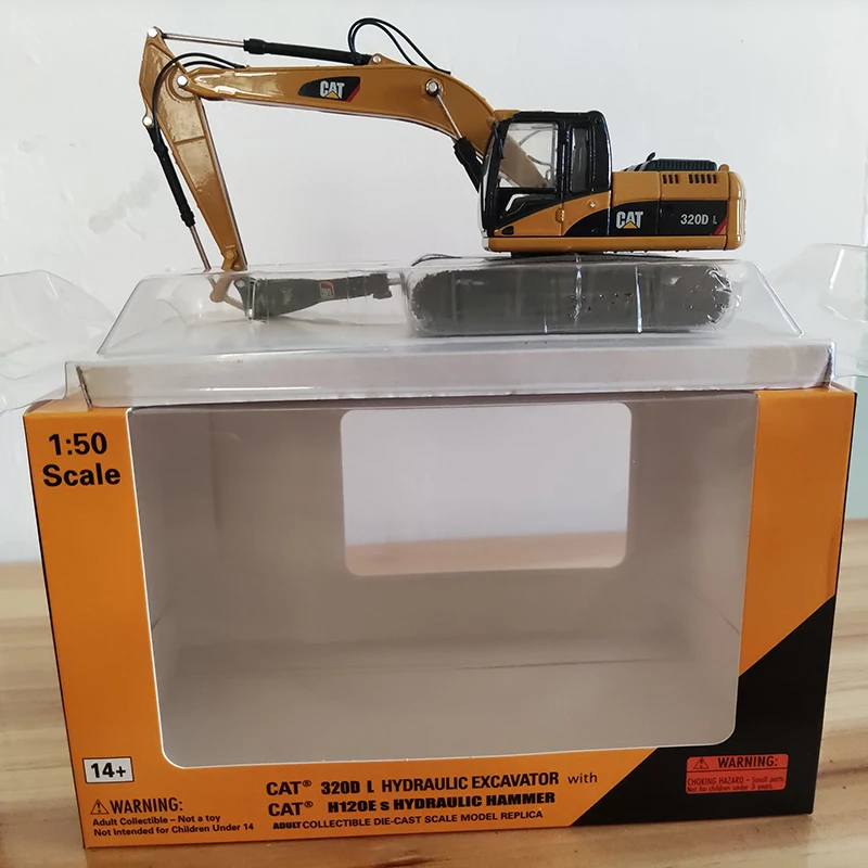 Druckguss 1/50 Skala Engineering Fahrzeug Caterpillar CAT 320D L 