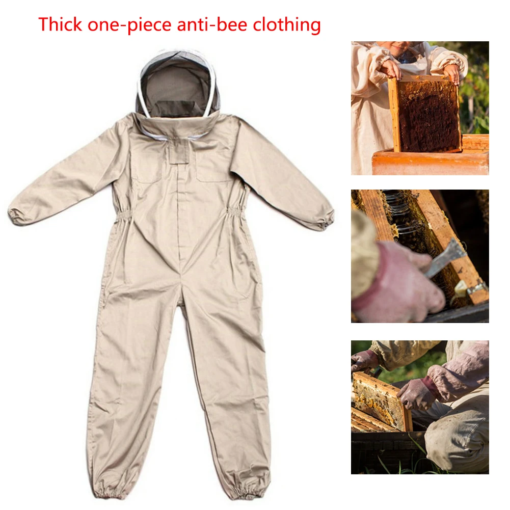 Bee Suit with Gloves Beekeeping Protective Suits Professional Beekeeping Suit for Men Women Bee Keeper Gear Coveralls Bee Safety beekeeping suit beekeeping clothing