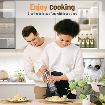 Rechargeable Salt Pepper Grinder 7