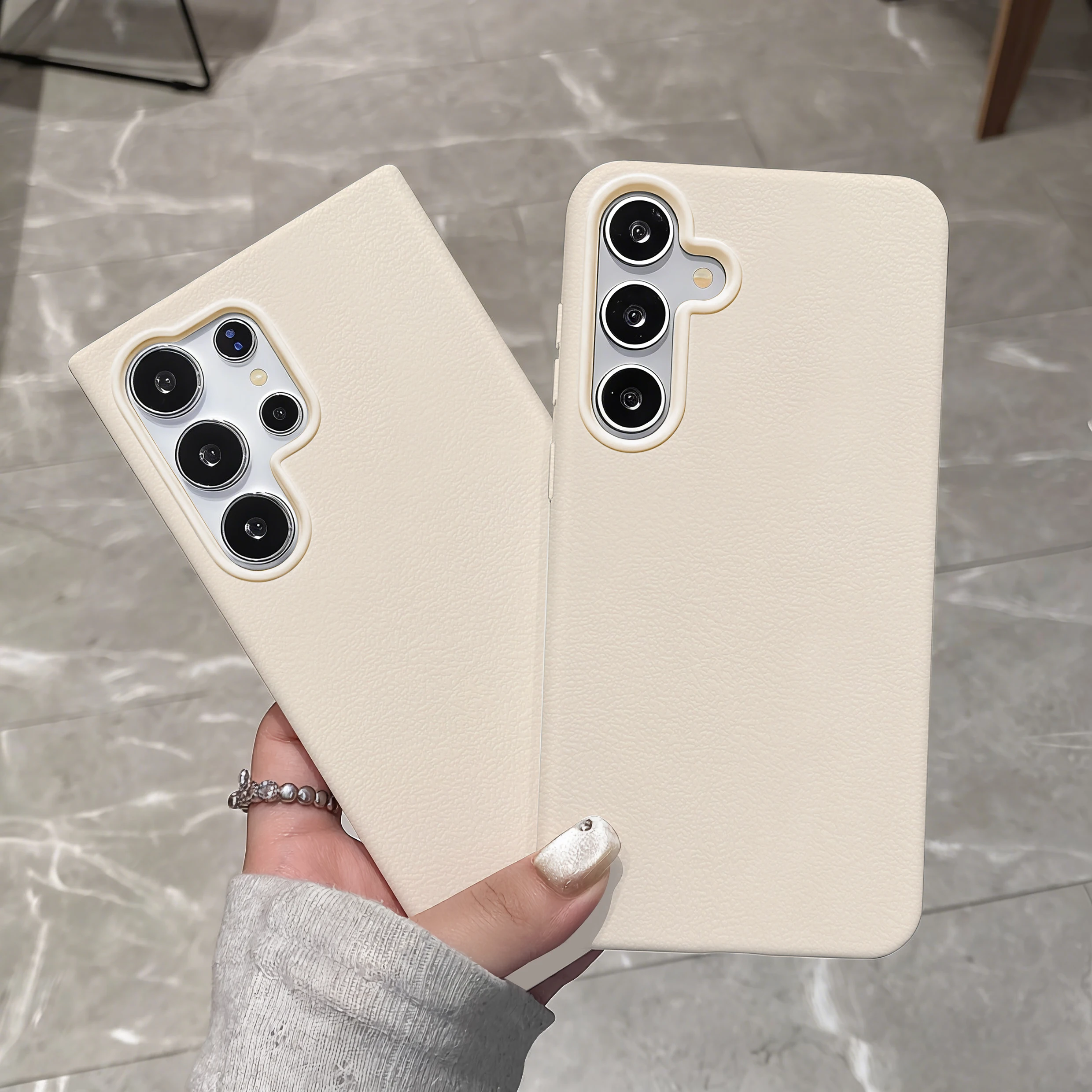 Premium Soft Silicone Leather Shockproof Phone Case Cover