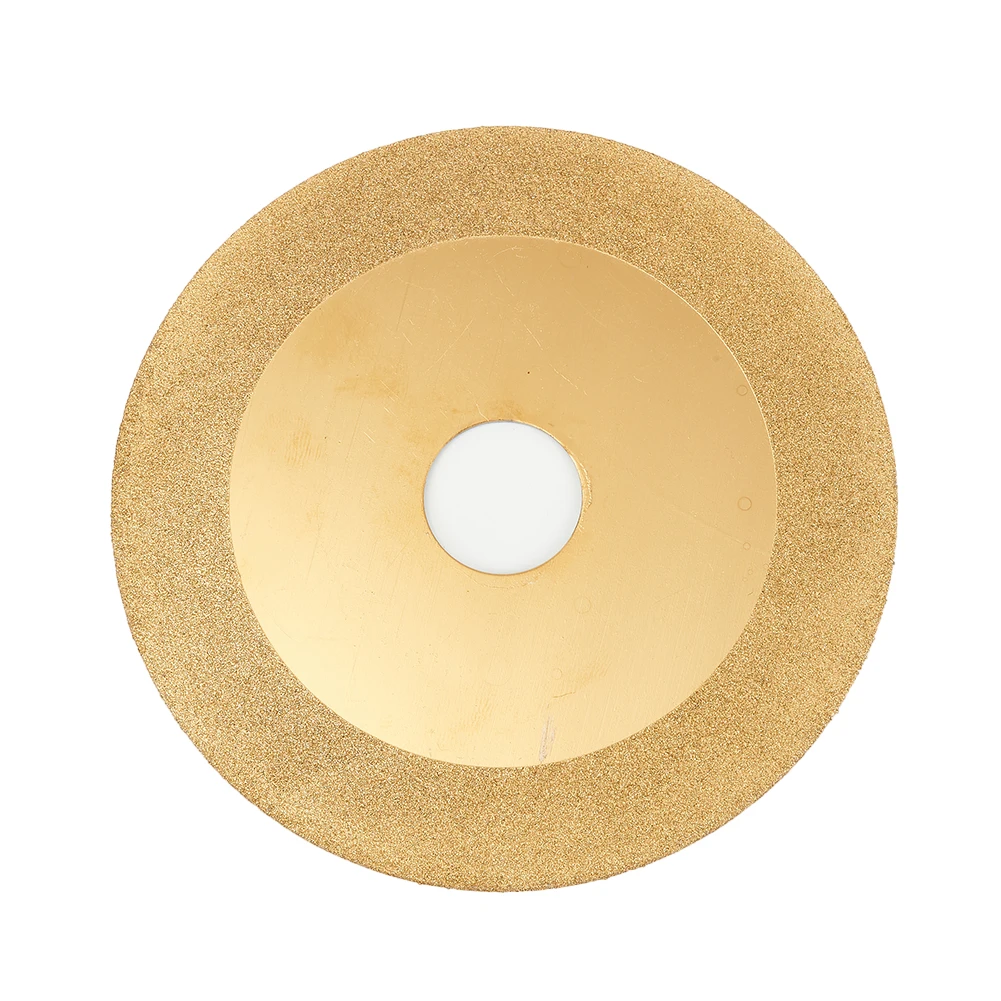 

DIY Coating Polishing 100mm Diamond Coated Grinding Wheel Discs Gold For Carbide Stone Angle Grinder Useful