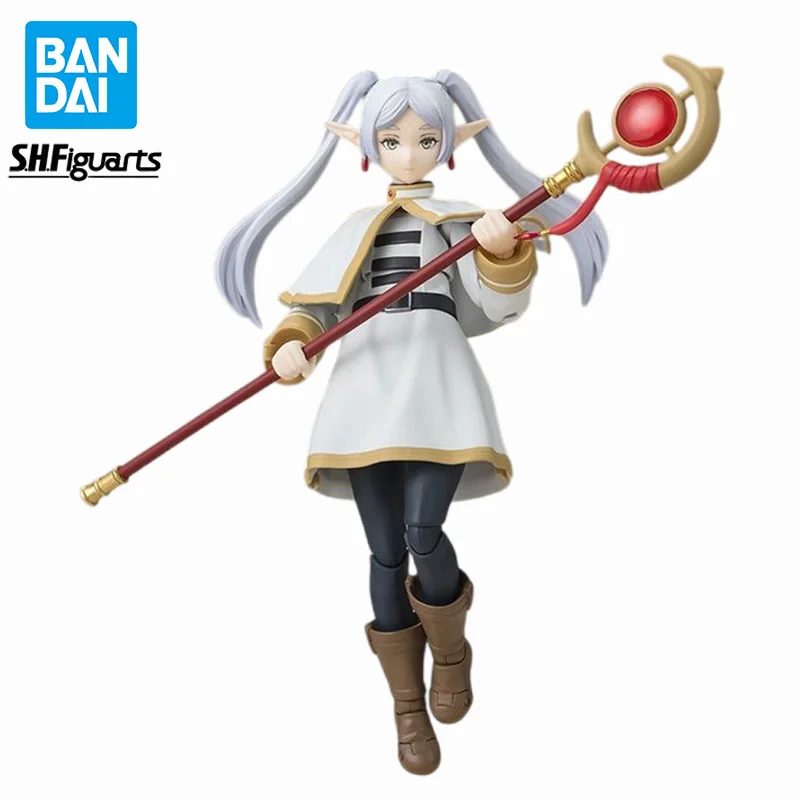 

Original BANDAI SHF Frieren at the Funeral Frieren PVC Anime Figure Action Figures Model Toy