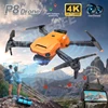 2022 New P8 Drone 4K With ESC HD Dual Camera 5G Wifi FPV 360 Full Obstacle Avoidance Optical Flow Hover Foldable Quadcopter Toys 1