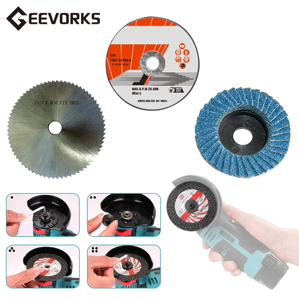 Metal Cutting Disc Grinding Wheel For Wood Plastic Cutter Angle Grinder