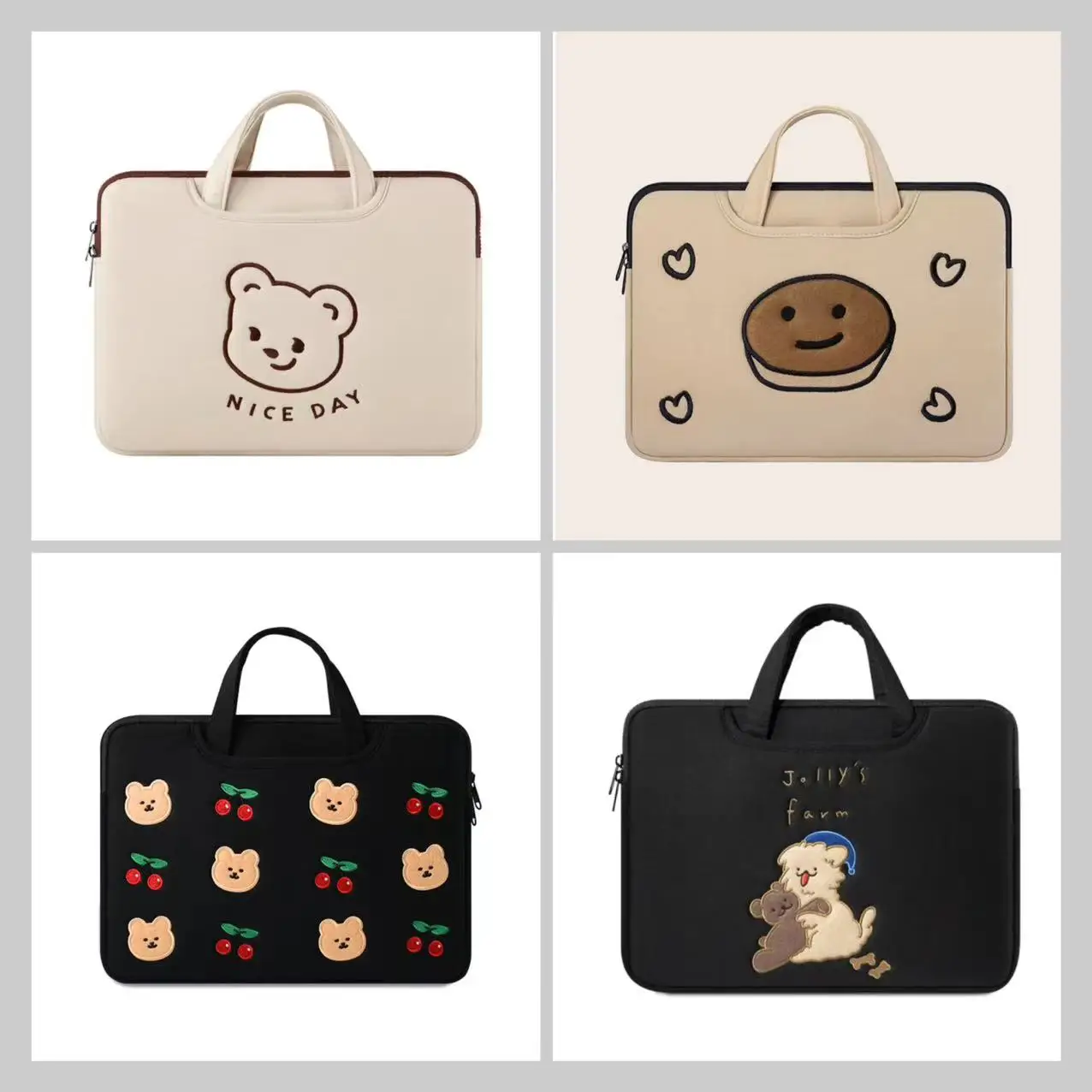 Chic & Stylish Tablet and Laptop Pouch Bag - Fits 11 to 16 Devices