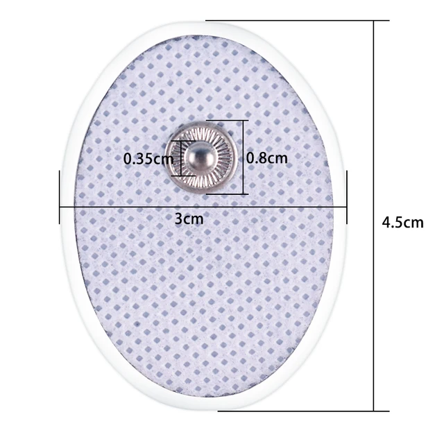 Reusable Tens Acupuncture Electrode Pads Gel Patch For Ems Nerve Muscle Stimulator Electric Physiotherapy Body Massager Stickers 4