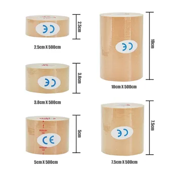 1/2/4 Pcs Kinesiology Tape Gym Fitness Bandages Sports Elastic Breathable Cotton Adhesive Tension Injury Boxing Knee Muscle Pain