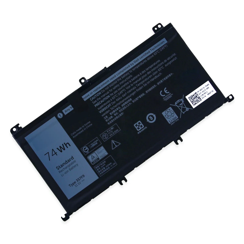 Bateria para Dell Inspiron 7559 7000 7557 7566 7567 5576 Ins15pd1548b Ins15pd-1748b Ins15pd-1848b 71jf4 P57f P65f Novo 15 357f9 - Imagem 3