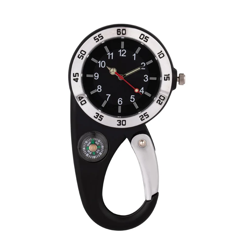 Orologio da tasca con moschettone, orologio da infermiera