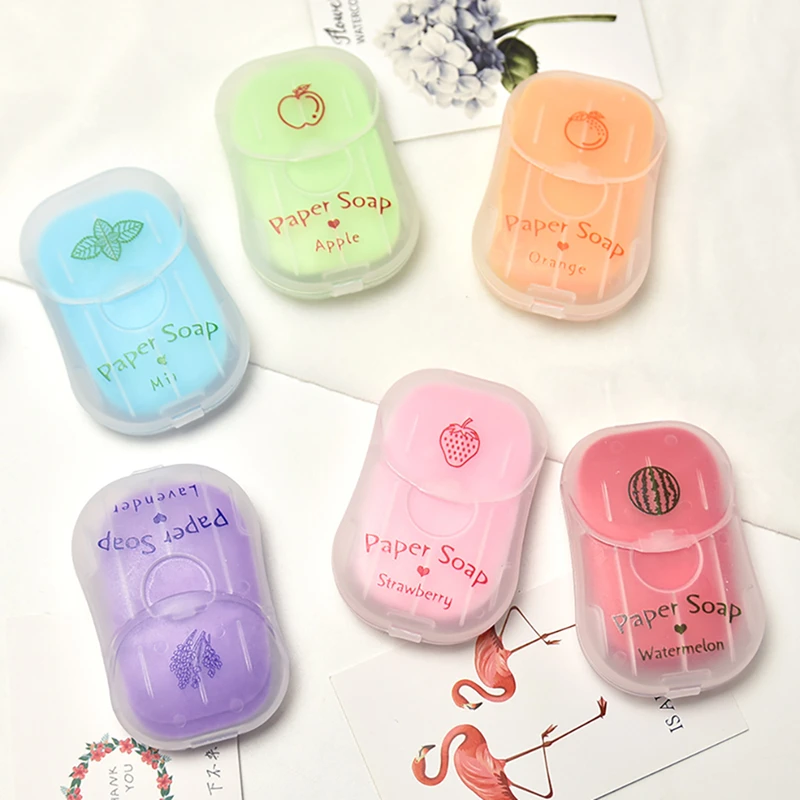 Description Picture 6 of itemPortable Hand Soap Sheets for Travel | Dissolving Cleanser Wipes | Alcohol-Free | On-the-Go 50 sheets/box
