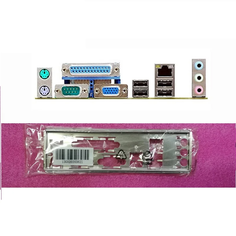 Io Shield Back Plate Blende Bracket For Asus P8H61-M Lx Plus R2.0 P8H61-M Lx R2.0 Computer Chassis Motherboard Backplate I/O