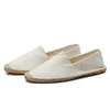 2024 Spring summer Men Canvas Shoes Breathable Men Casual Shoes For Man Slip-On Cheap Hemp Shoes Men Footwear Flats 6