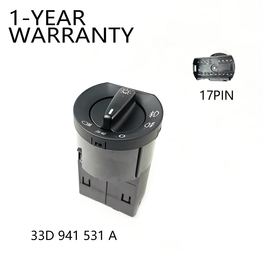 

Переключатель фары 33D941531A для VW Santana