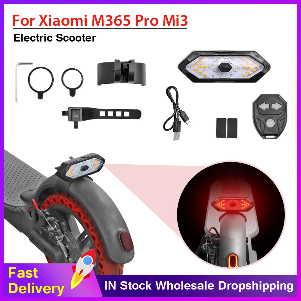 

Wireless Remote Control Turn Signal Electric Scooter Turn Signals Lamp Horn for Xiaomi M365 Pro 1s Pro2 MI3 Modifity Accessories