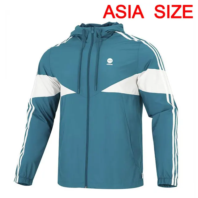nederlaag Landelijk Uitgaan Original New Arrival Adidas Neo M 3s Icon Wb Men's Jacket Hooded Sportswear  - Running Jackets - AliExpress