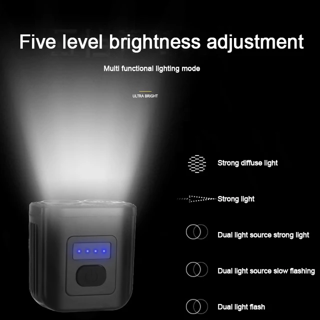 2024 Night Cycling USB Rechargeable Bike Headlight 3