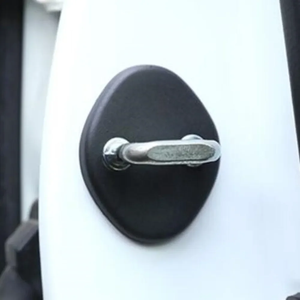 Durable Car Door Lock Covers - 4Pcs ABS Protector Accessories