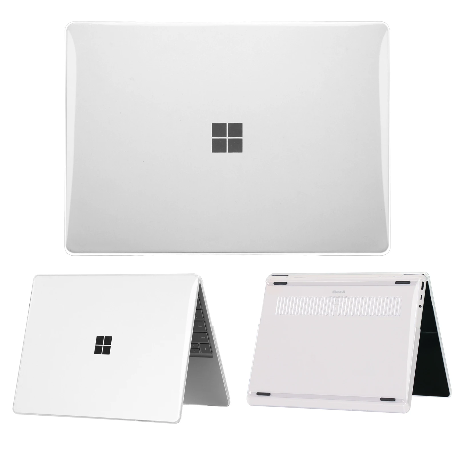 2023 Custodia Per Laptop Per Microsoft Surface Laptop 3/4/5 Modello Da 15 Pollici 1872 1873 1953 1979 Guscio Inferiore Trasparente Per Dissipazione De