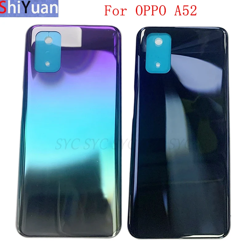 

Крышка батарейного отсека, задняя крышка, задняя крышка для OPPO A52, Крышка батарейного отсека с логотипом, запасные части