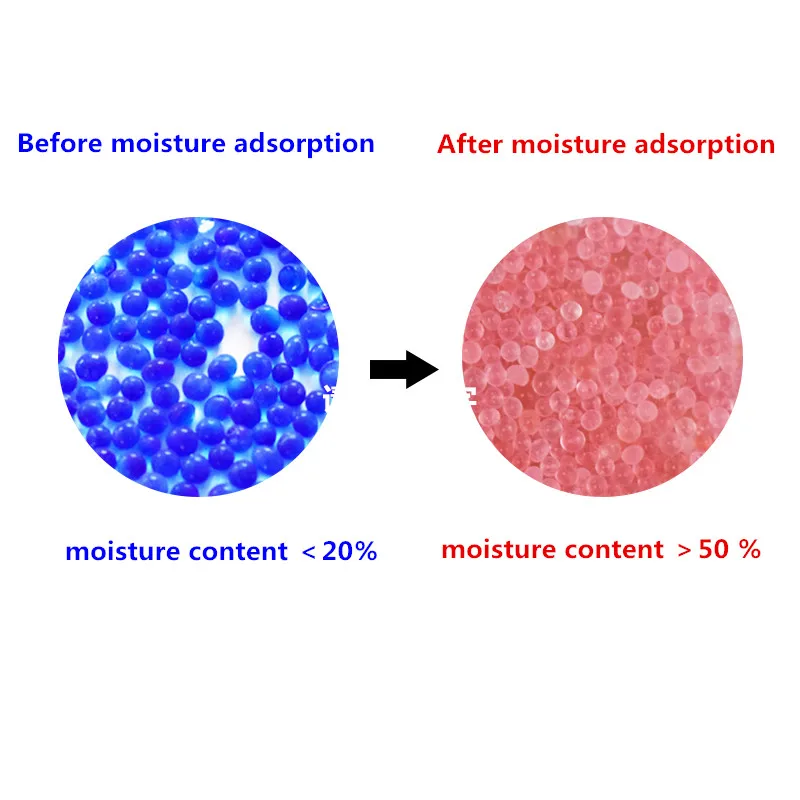 High Quality Blue Silica Gel Desiccant Beads